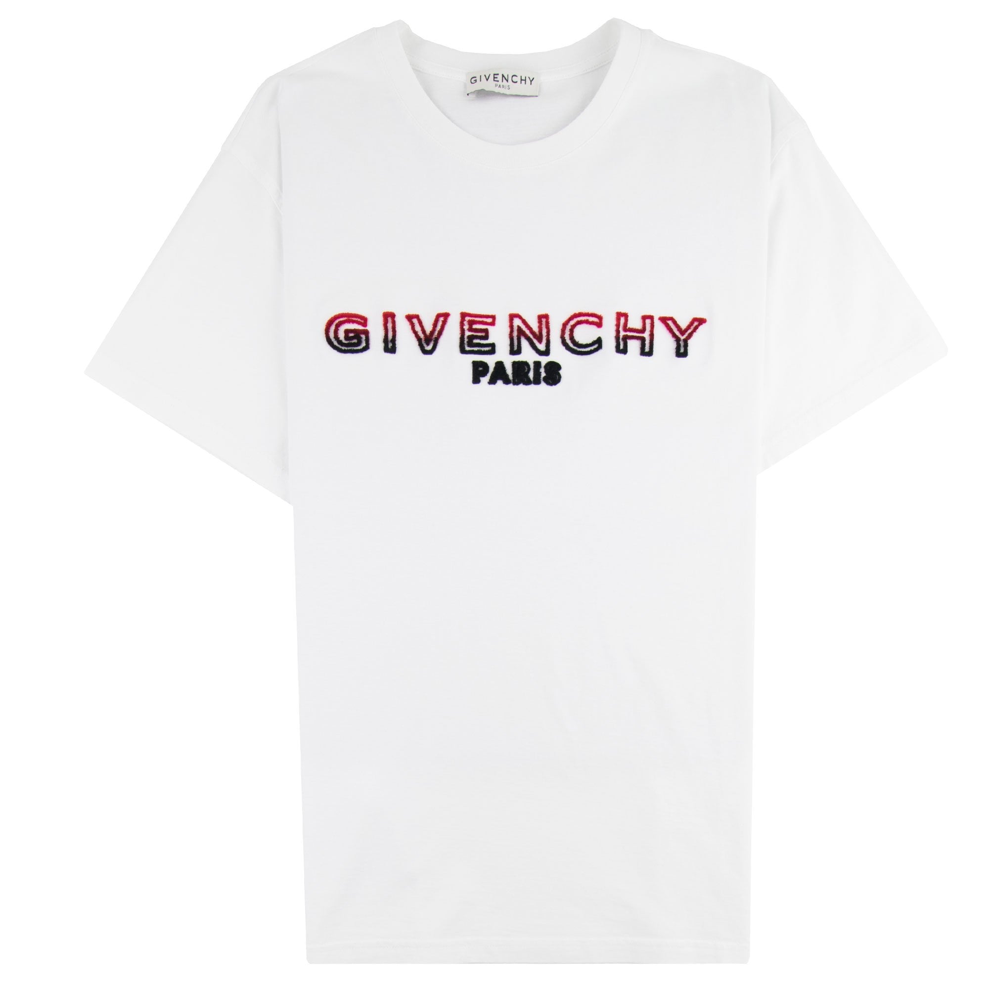 Givenchy Faded Regular Fit T-shirt White
