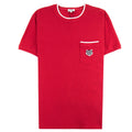 Kenzo Pocket Tiger Crest T-shirt Red