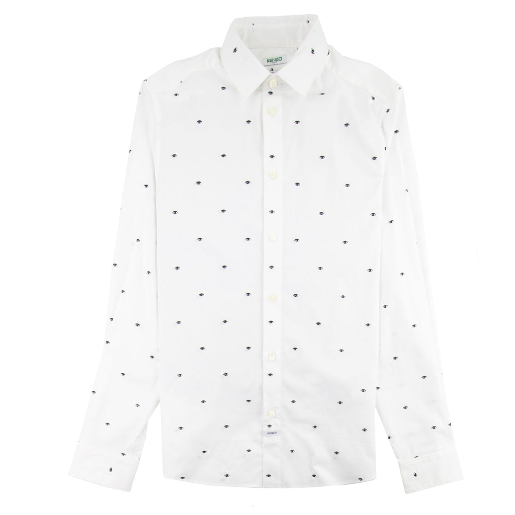 Kenzo Eye Slim Fit Shirt White