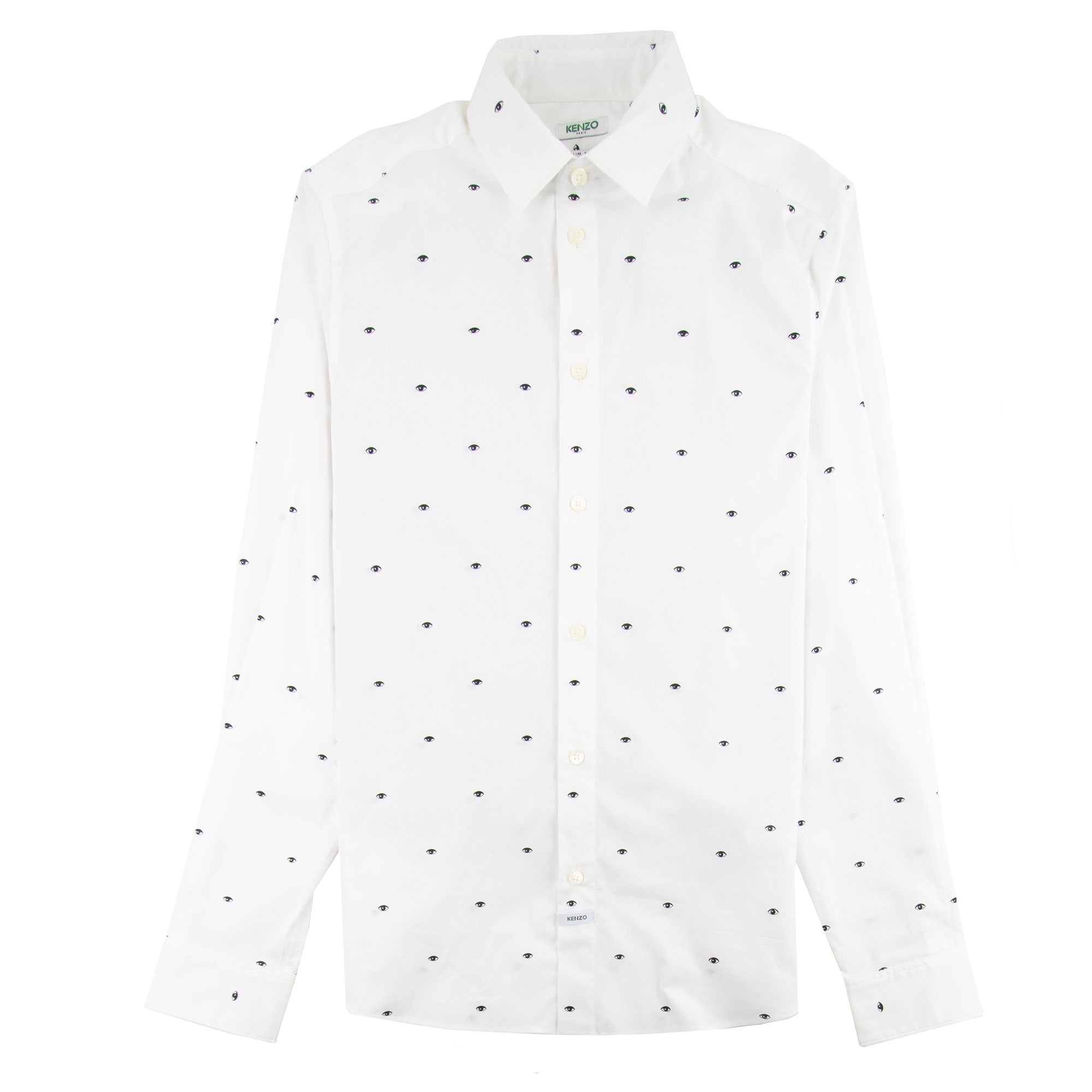 Kenzo Eye Slim Fit Shirt White