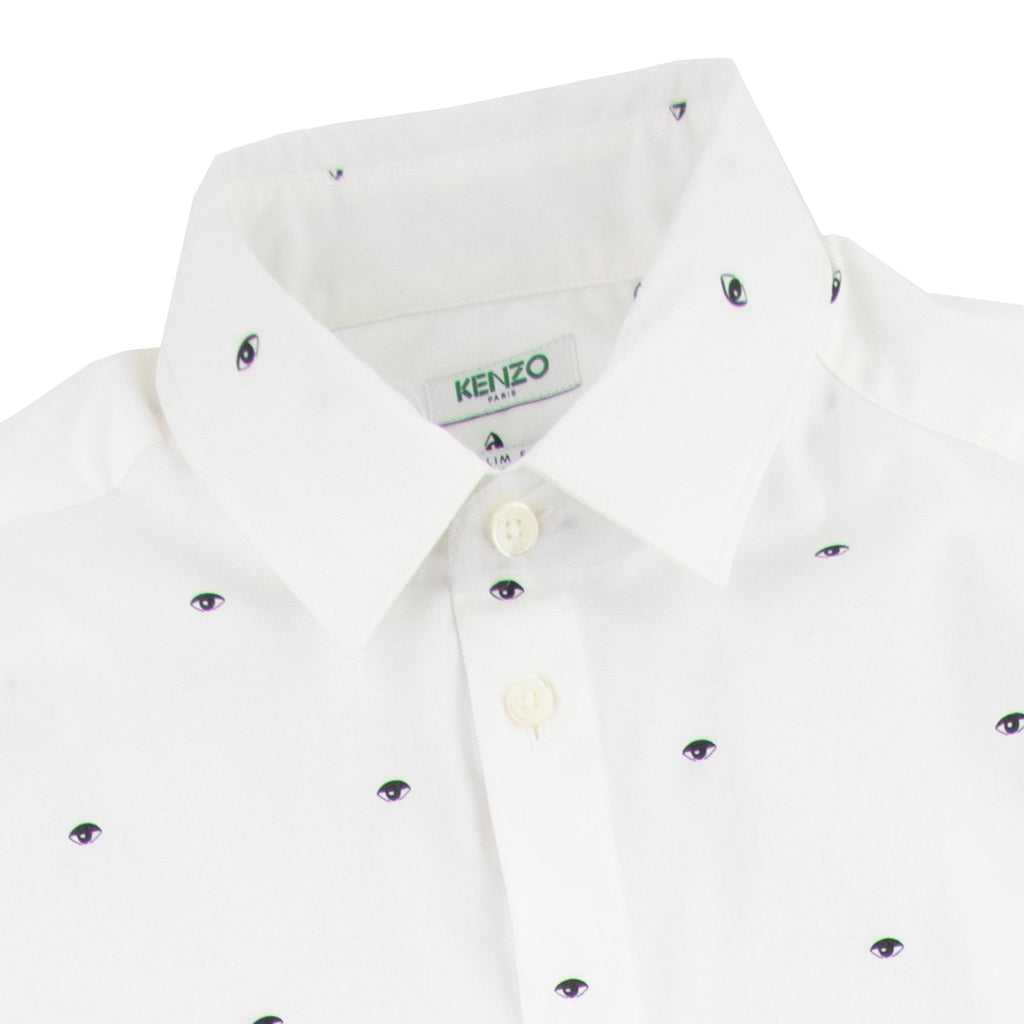 Kenzo Eye Slim Fit Shirt White