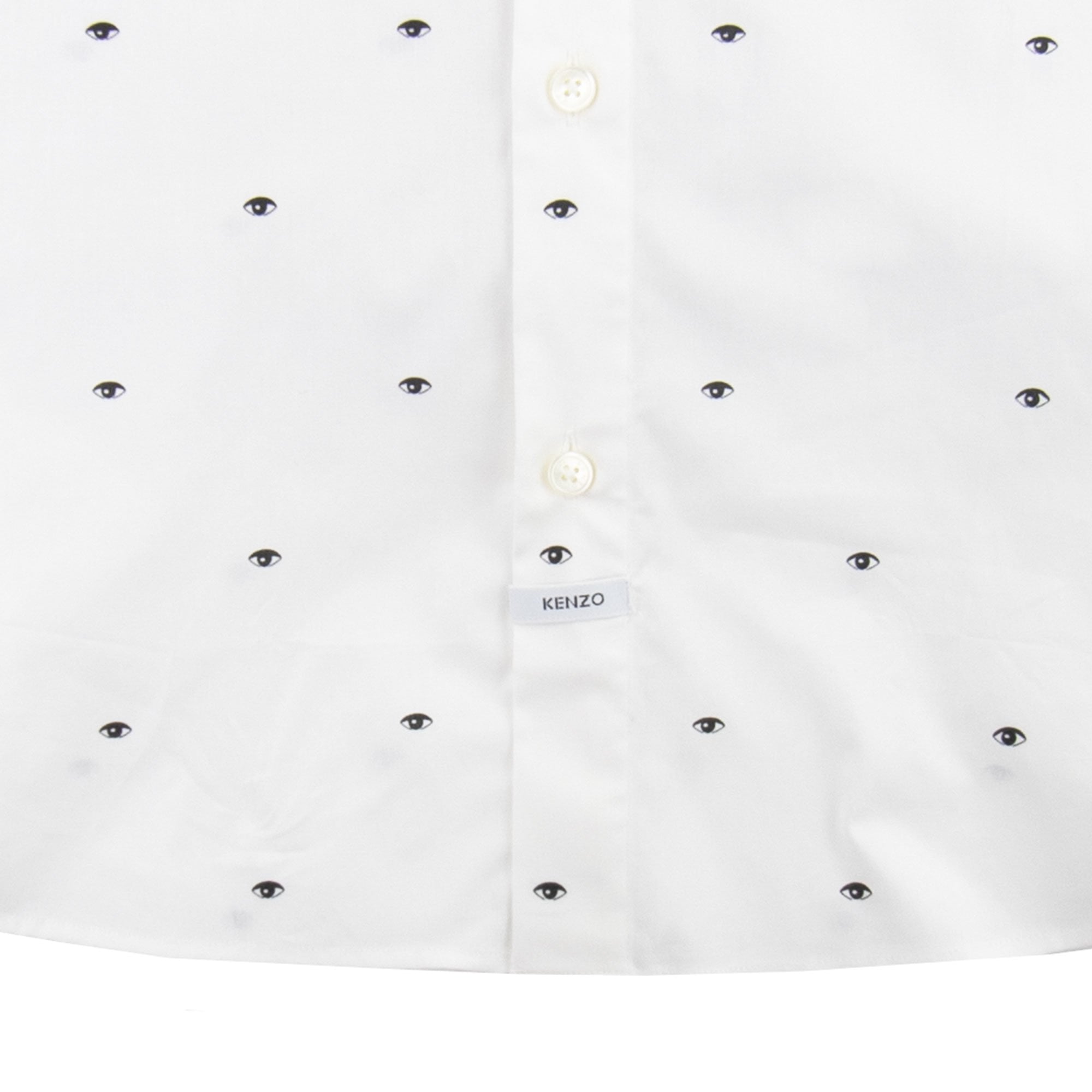 Kenzo Eye Slim Fit Shirt White