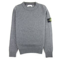 Stone Island Knitted Crew Neck Jumper Dark Grey