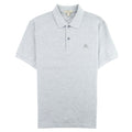 Burberry Oxford Short Sleeve Polo Light Grey