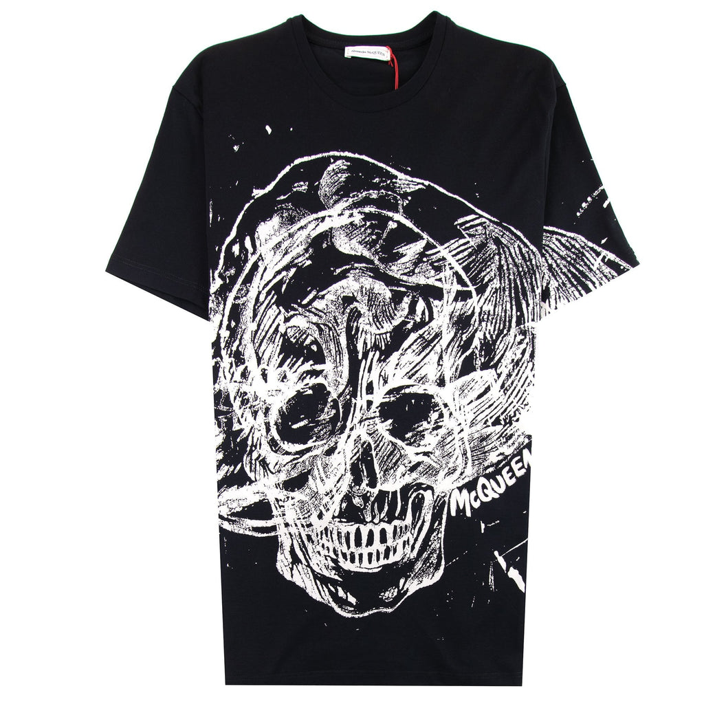 Alexander McQueen Skull Print T-shirt Black