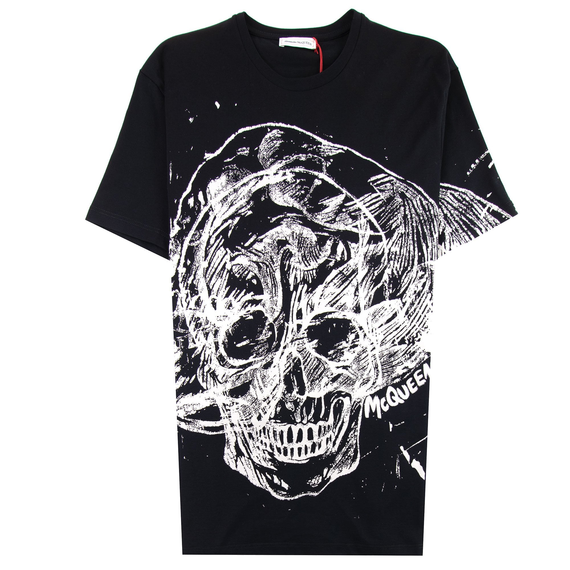 Alexander McQueen Skull Print T-shirt Black