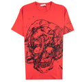 Alexander McQueen Skull Print T-shirt Red