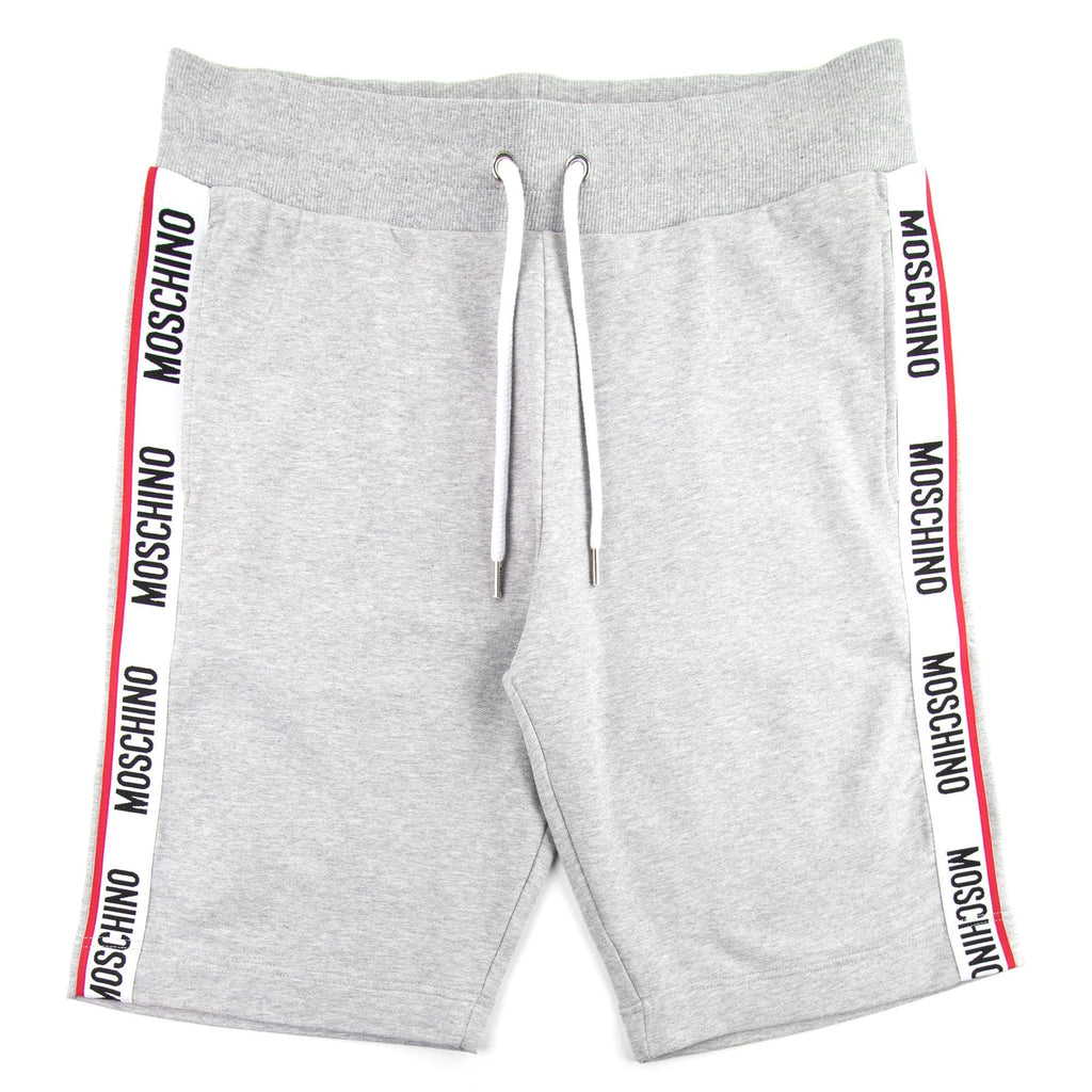 Moschino Underwear Logo Tape Shorts Grey 0489
