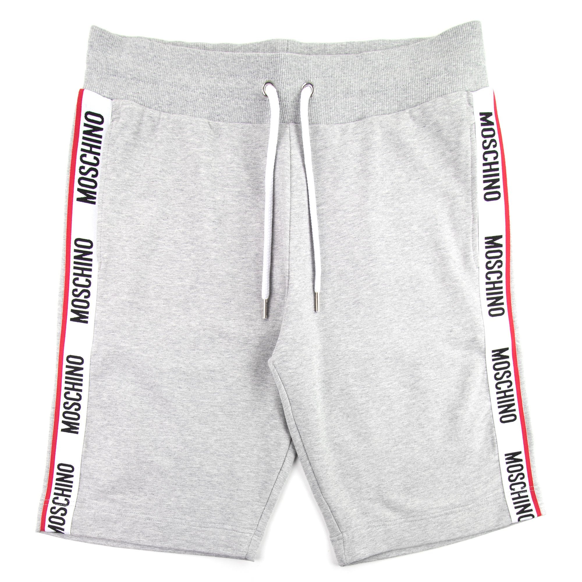 Moschino Underwear Logo Tape Shorts Grey 0489