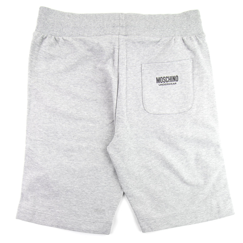 Moschino Underwear Logo Tape Shorts Grey 0489