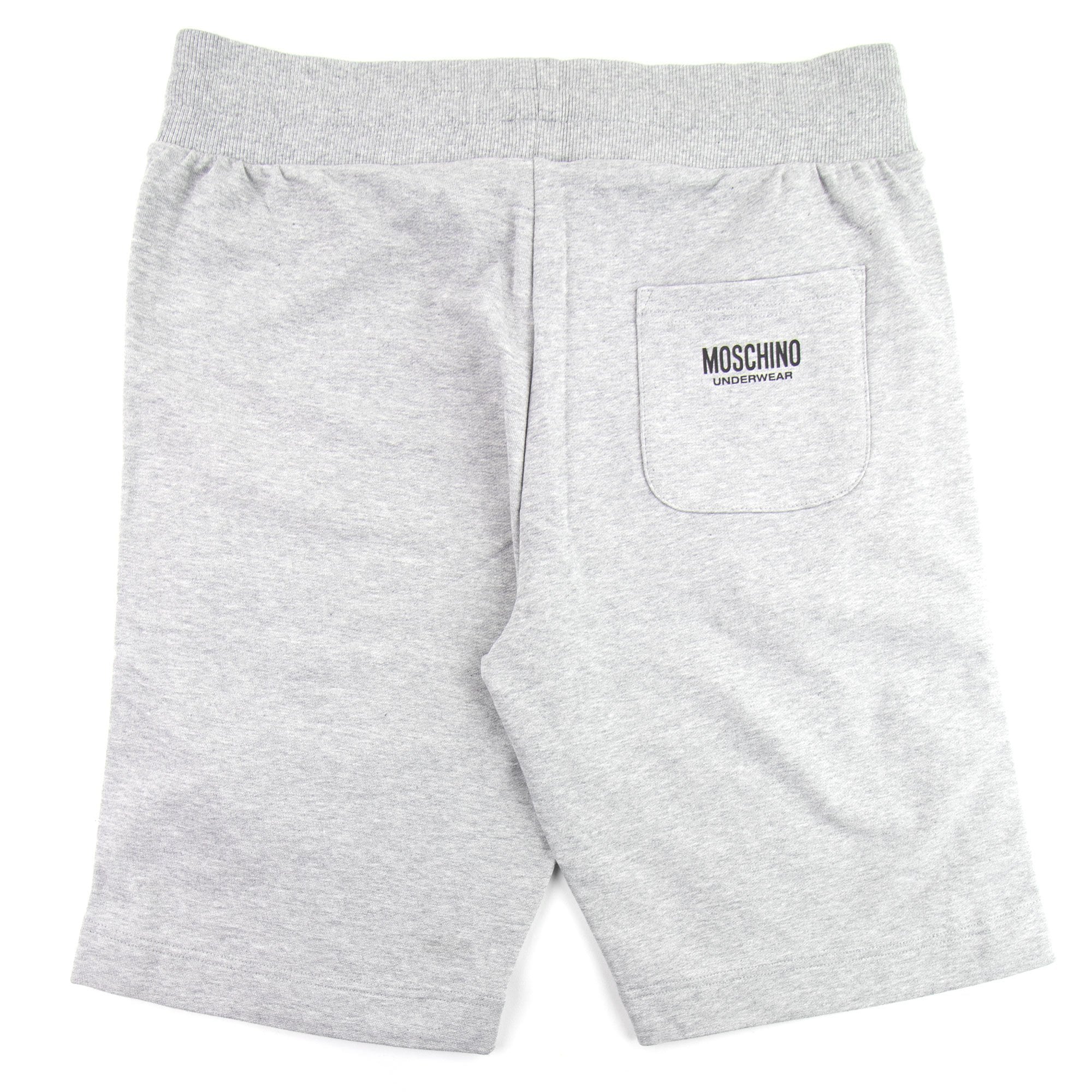 Moschino Underwear Logo Tape Shorts Grey 0489