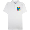 Moschino Couture Teddy Logo Polo Shirt White