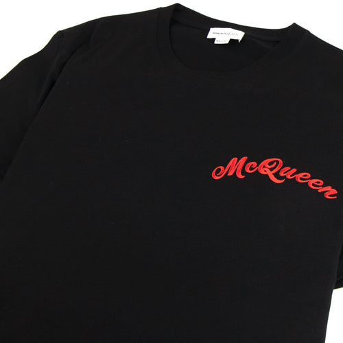 Alexander McQueen Embroidery T-shirt Black