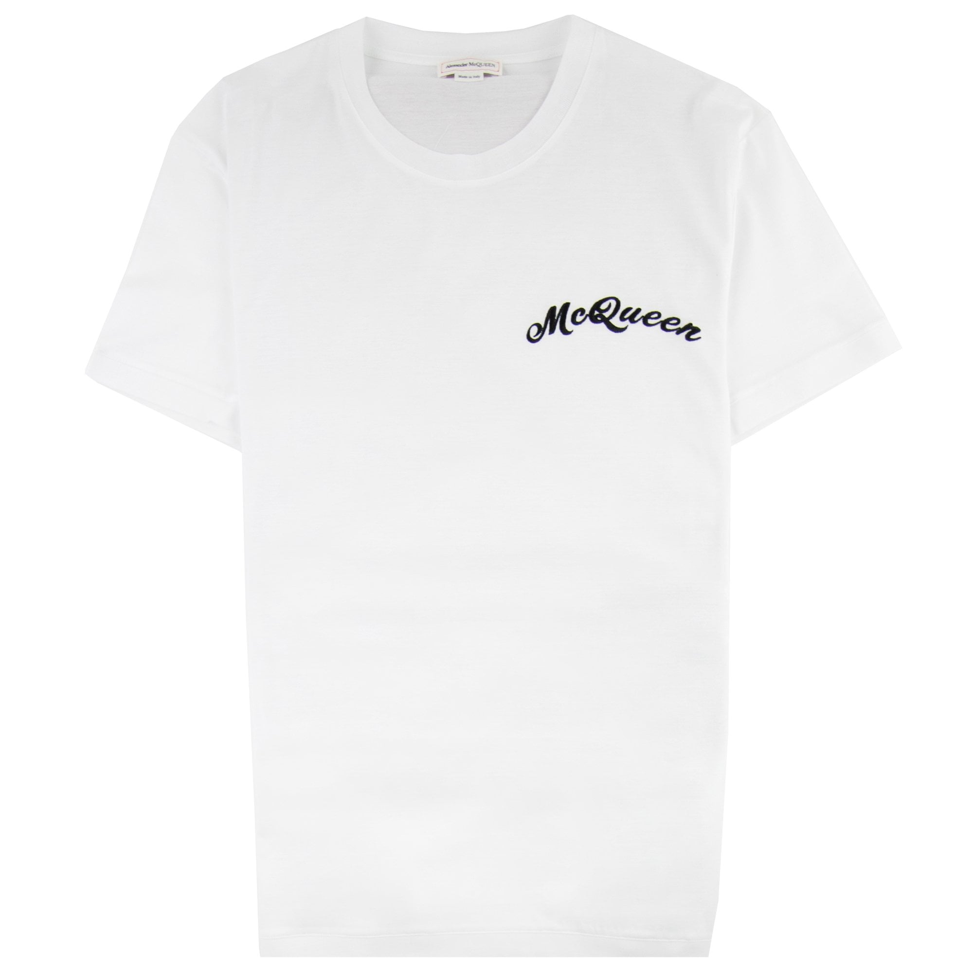 Alexander McQueen Embroidery T-shirt White