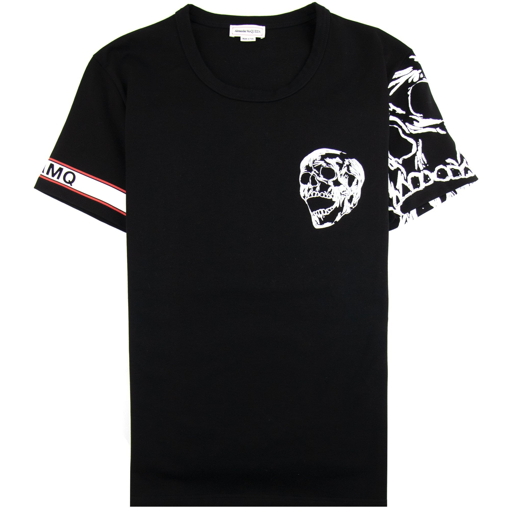 Alexander McQueen Biker Graphic T-shirt Black | ONU – Onu