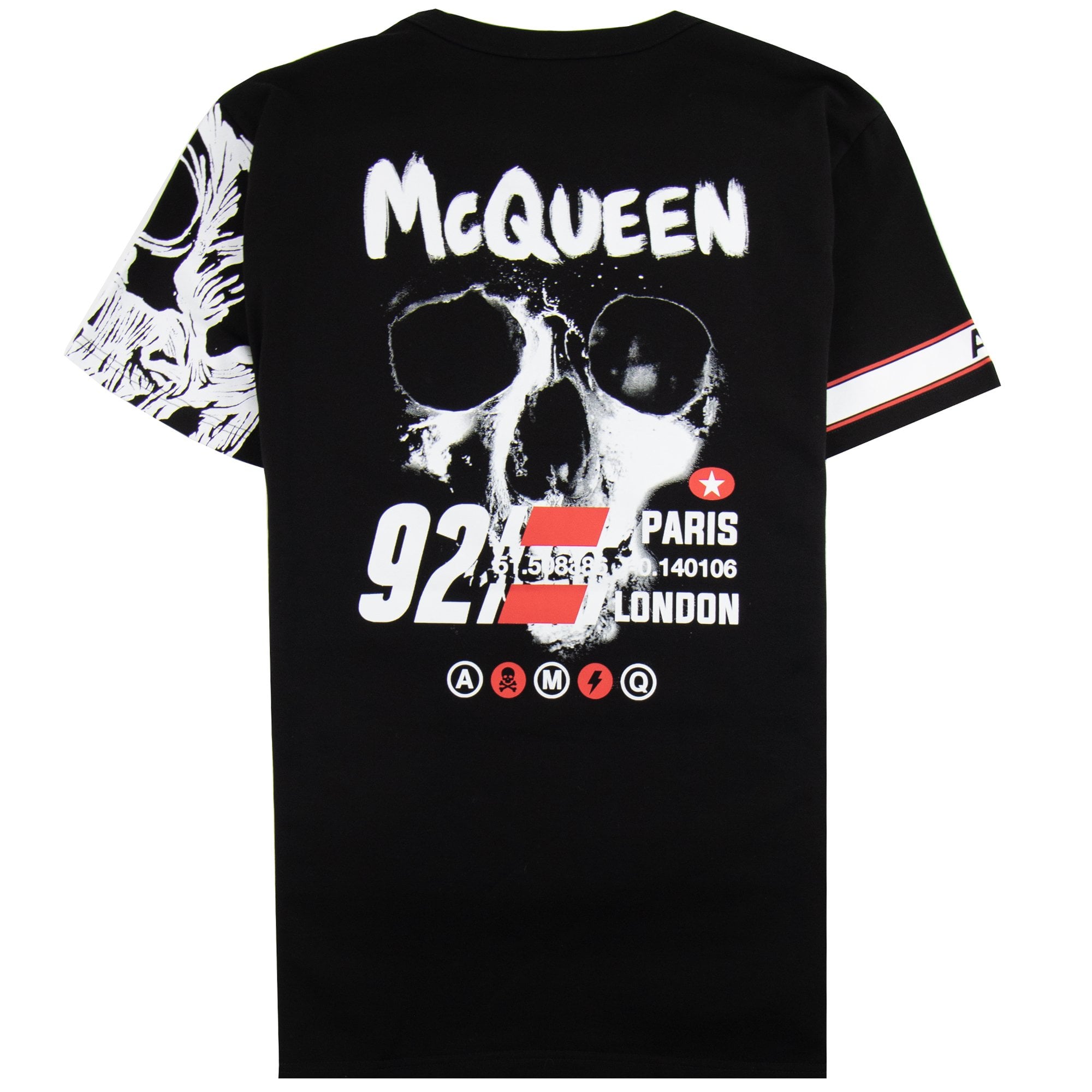 Alexander McQueen Biker Graphic T-shirt Black | ONU – Onu