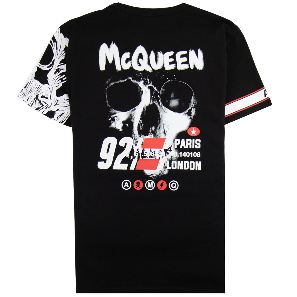 Alexander McQueen Biker Graphic T-shirt Black