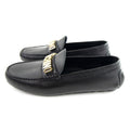 Moschino Couture Logo Driving Shoes Black