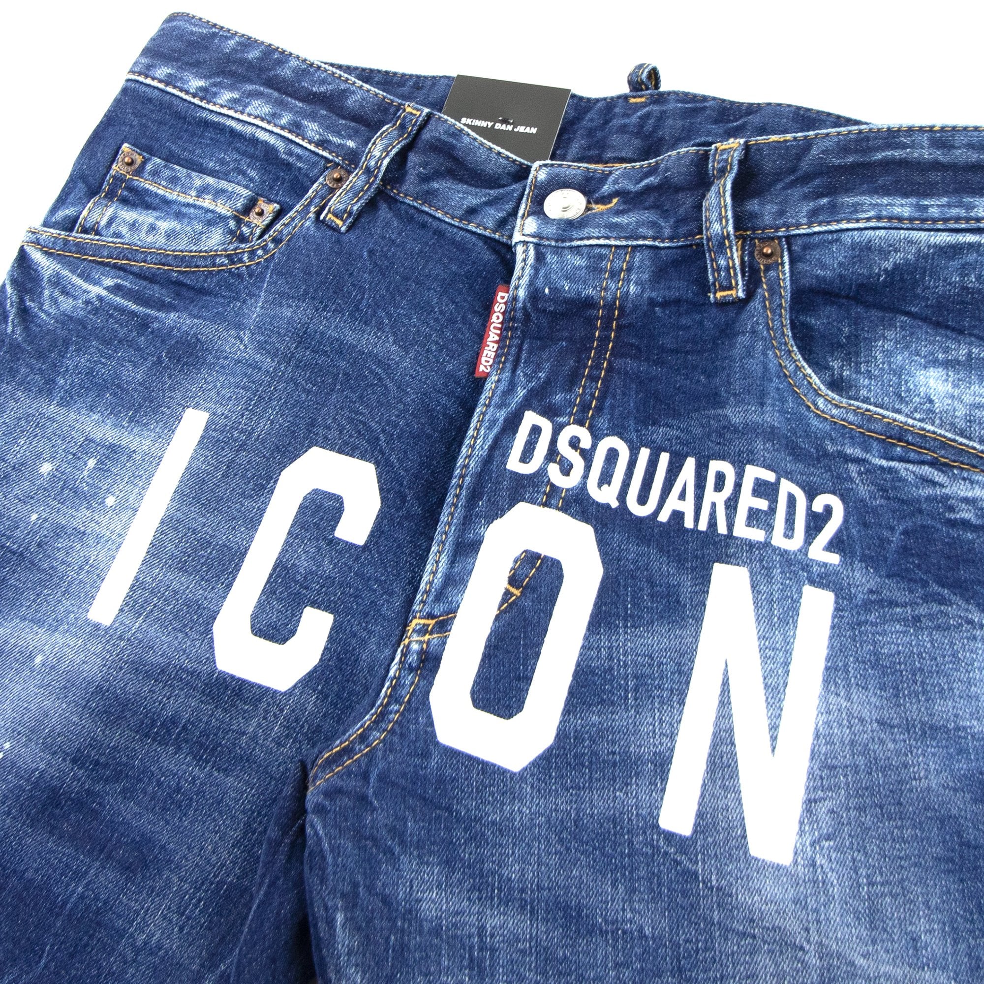 Dsquared2 Skinny Dan Jeans Blue | ONU – Onu