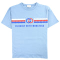 Gucci Junior Interlocking G Print Cotton T-shirt Blue