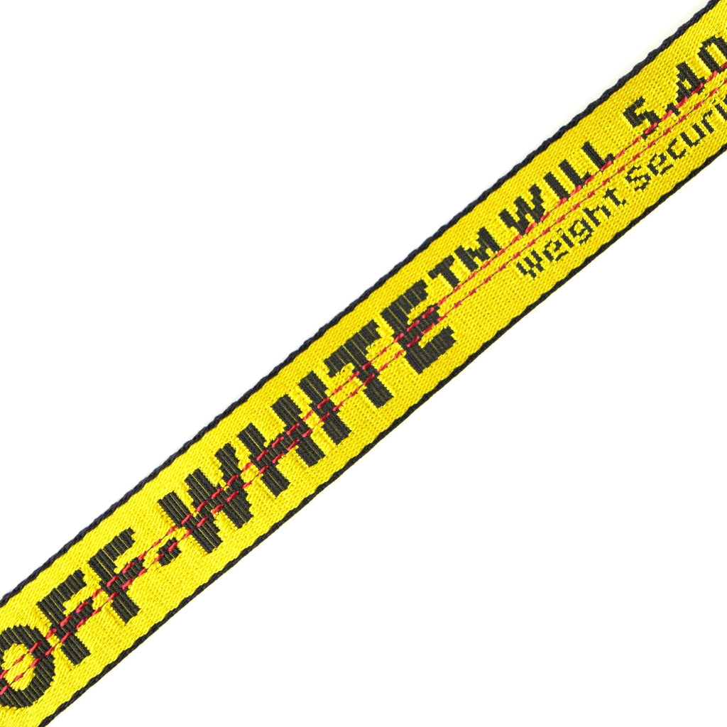 Off White Mini Industrial Belt Yellow 6000