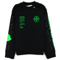 Off White Arch Shapes Crewneck Sweatshirt Black