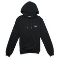 Dolce & Gabbana Metal Logo Patch Hoodie Black N0000