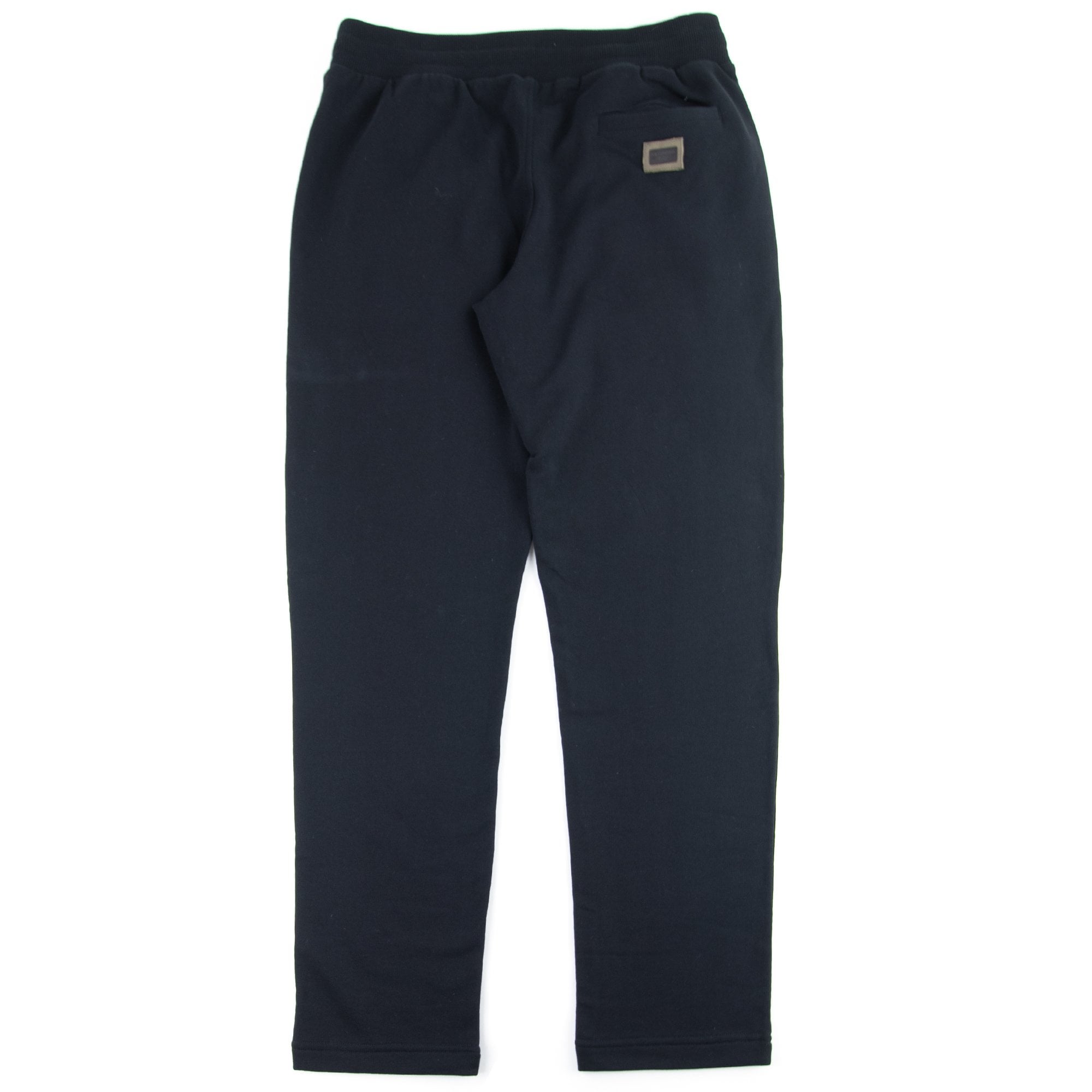 Dolce&Gabbana Metal Logo Straight Cuff Pants Black N0000