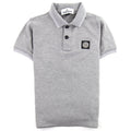 Stone Island Junior Polo S/S Kids Grey/white