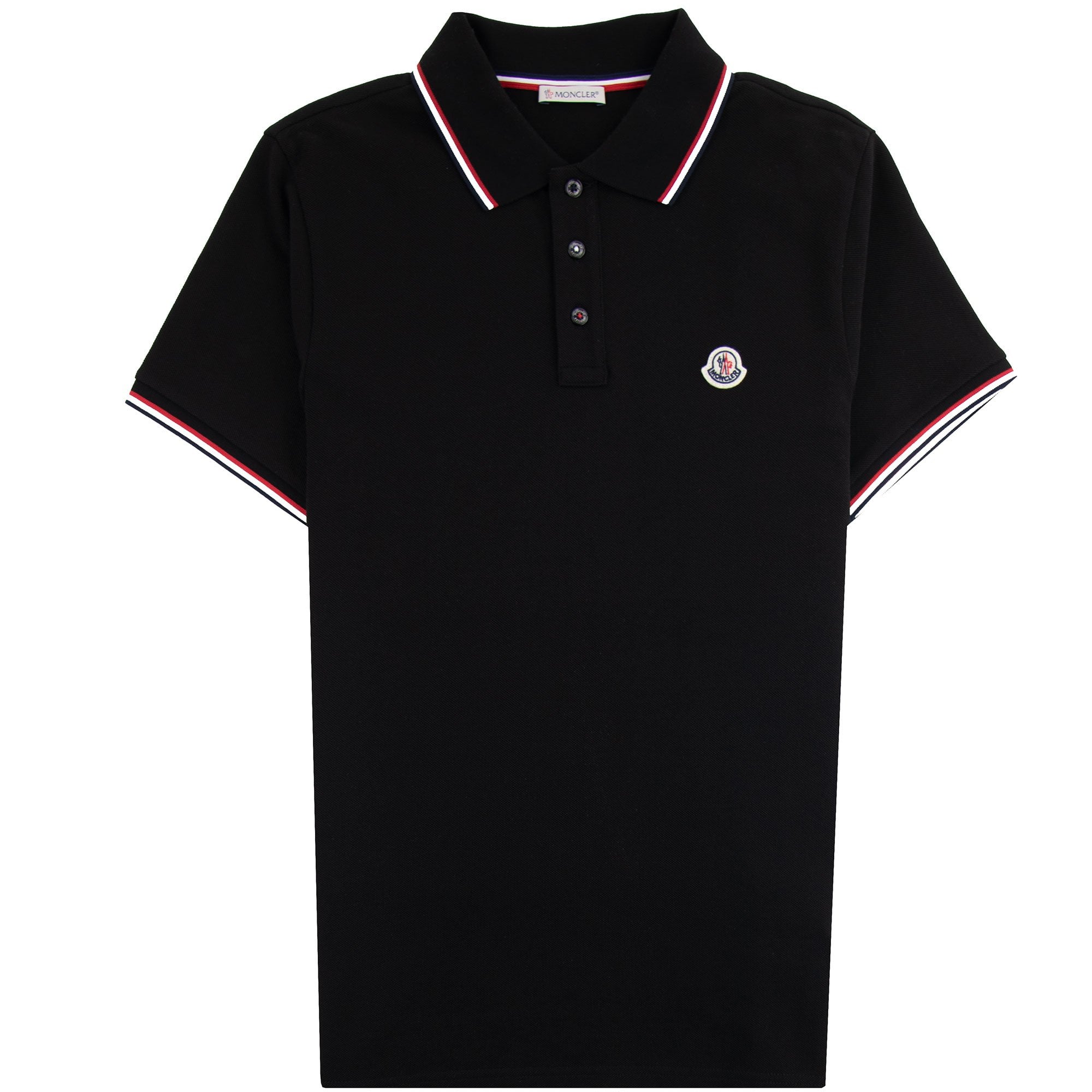 Moncler Maglia Polo Manica Corta Black 999 | ONU – Onu