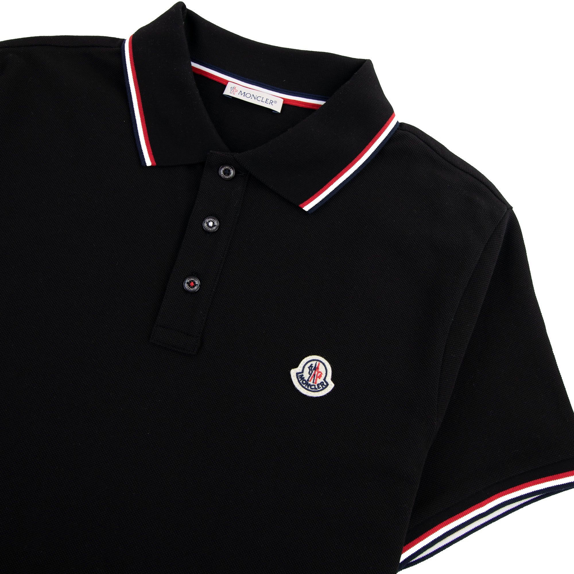 Moncler Maglia Polo Manica Corta Black 999 | ONU – Onu