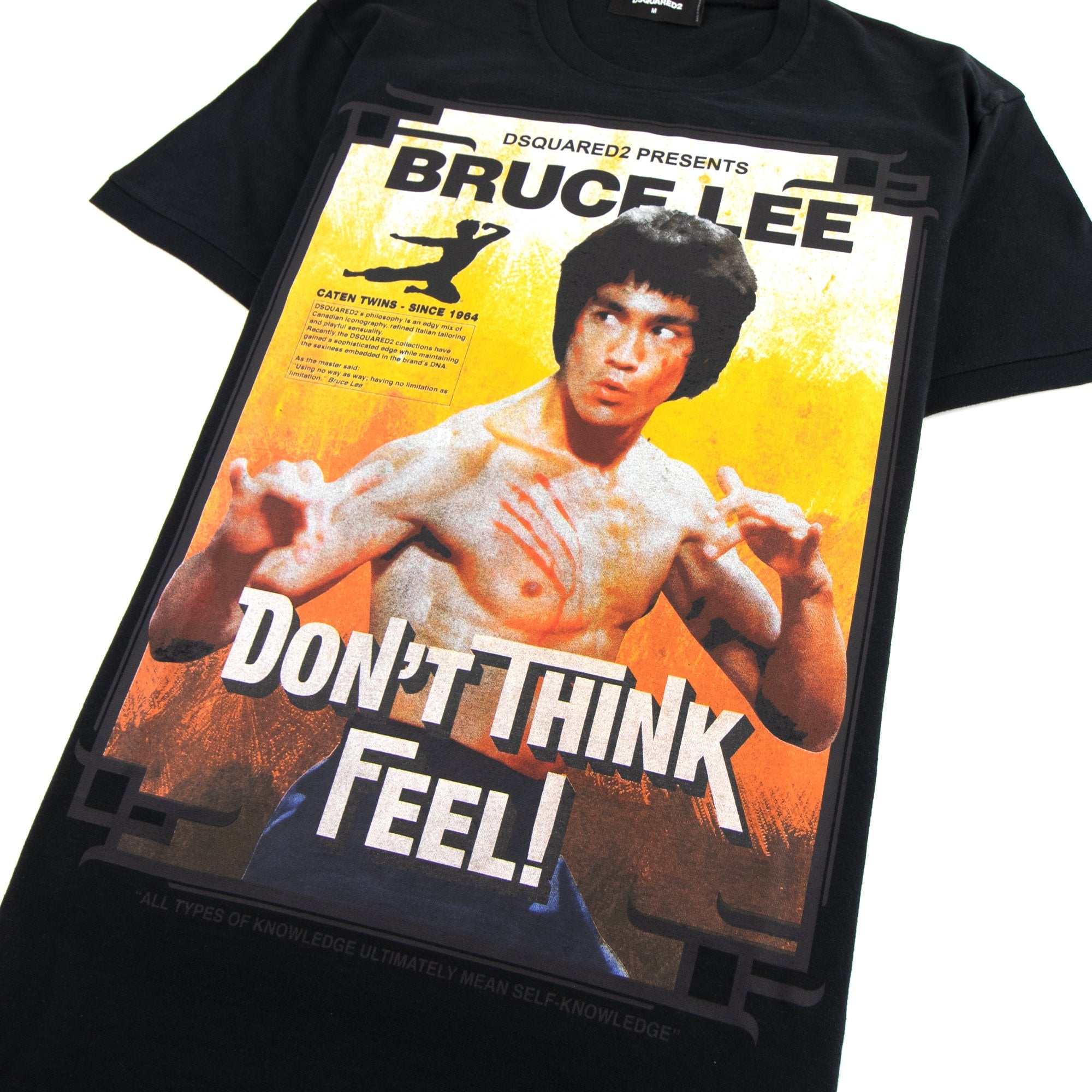 Dsquared2 Bruce Lee T-shirt Black