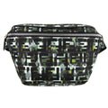 Fendi Camouflage FF Logo Cross Body Bag Green