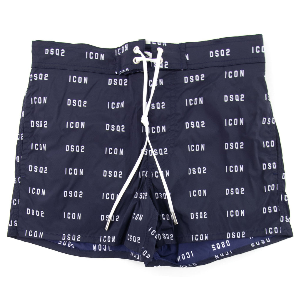 Dsquared2 Logo Swim Shorts Navy