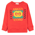 Gucci Junior Gucci Logo Sweatshirt Red 6148