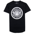 Balmain Cotton T-shirt Velvet Medallion Black