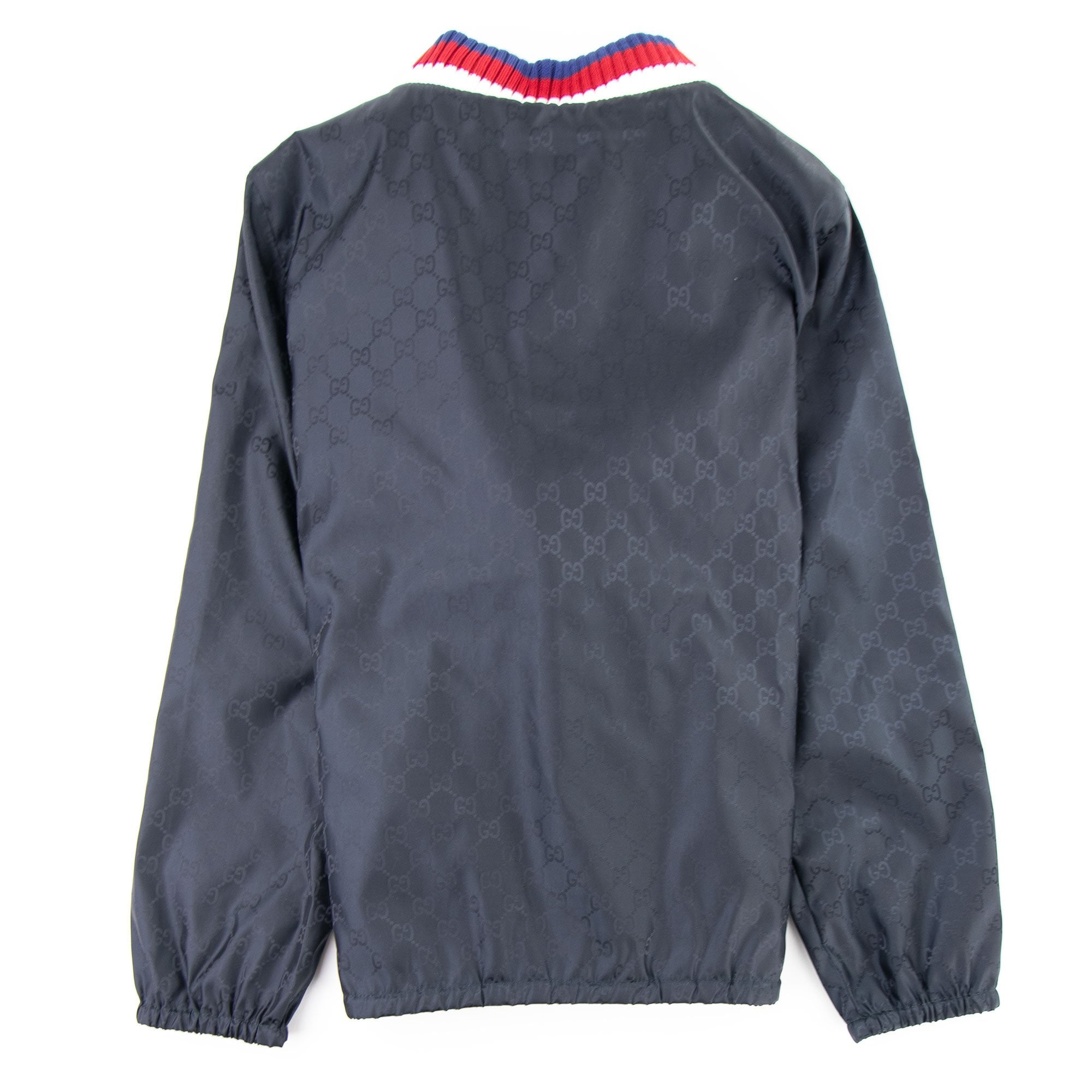 Gucci Junior Gg Rain Jacket Navy