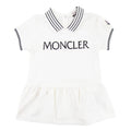 Moncler Junior Logo Skirt All In One White