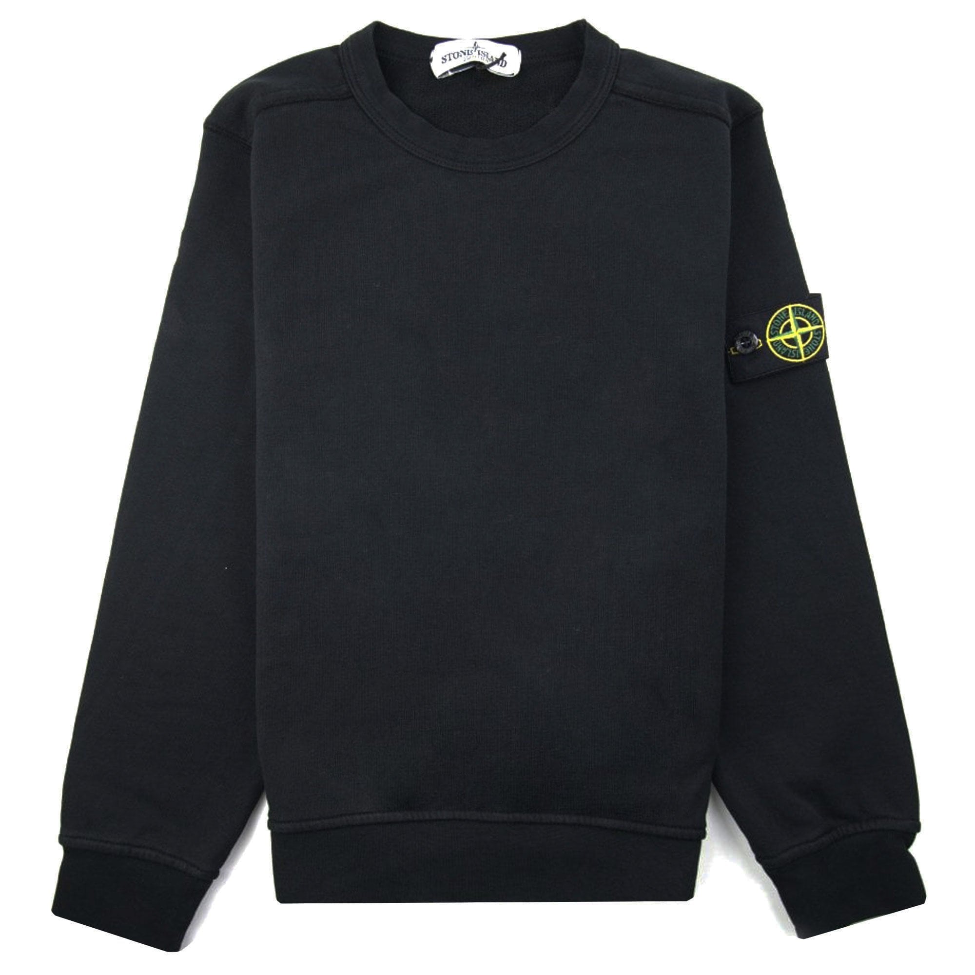 Stone Island Junior 61040 Sweatshirt Black