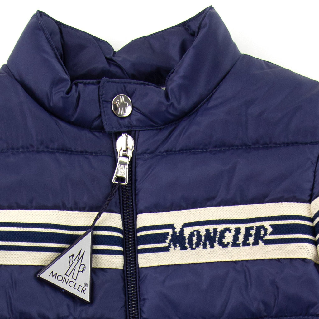 Moncler Junior Haraiki Puffer Jacket Blue