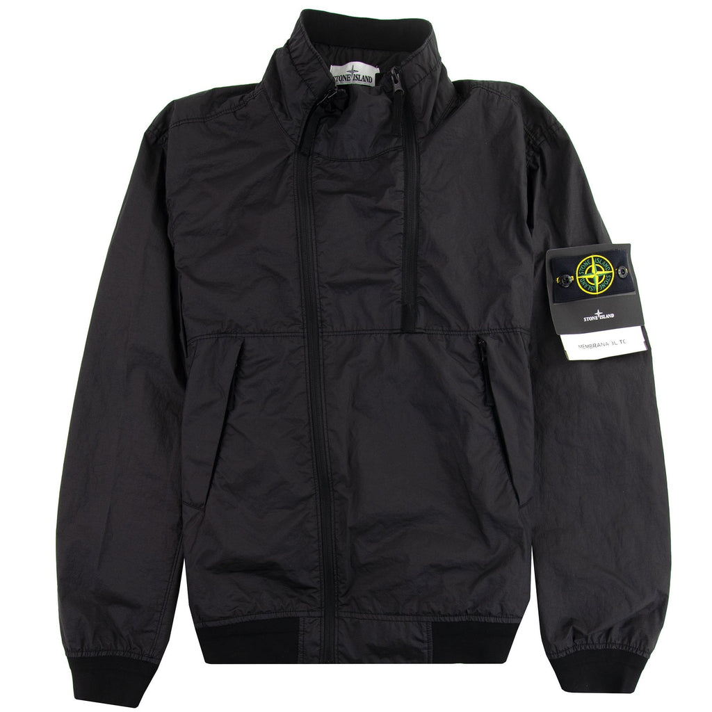 Stone Island 42323 Membrana 3l Tc Black V0029