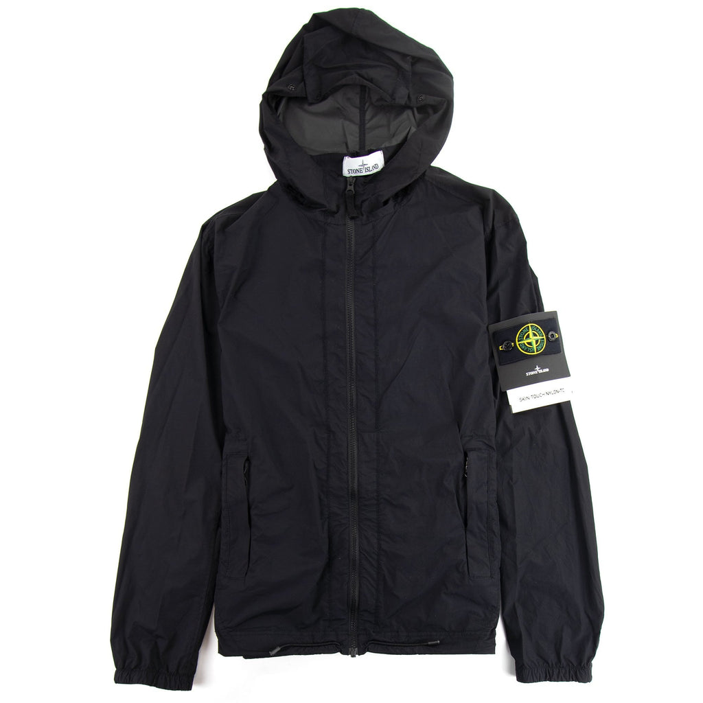 Stone Island Skin Touch Nylon-Tc Packable Jacket Black V0029