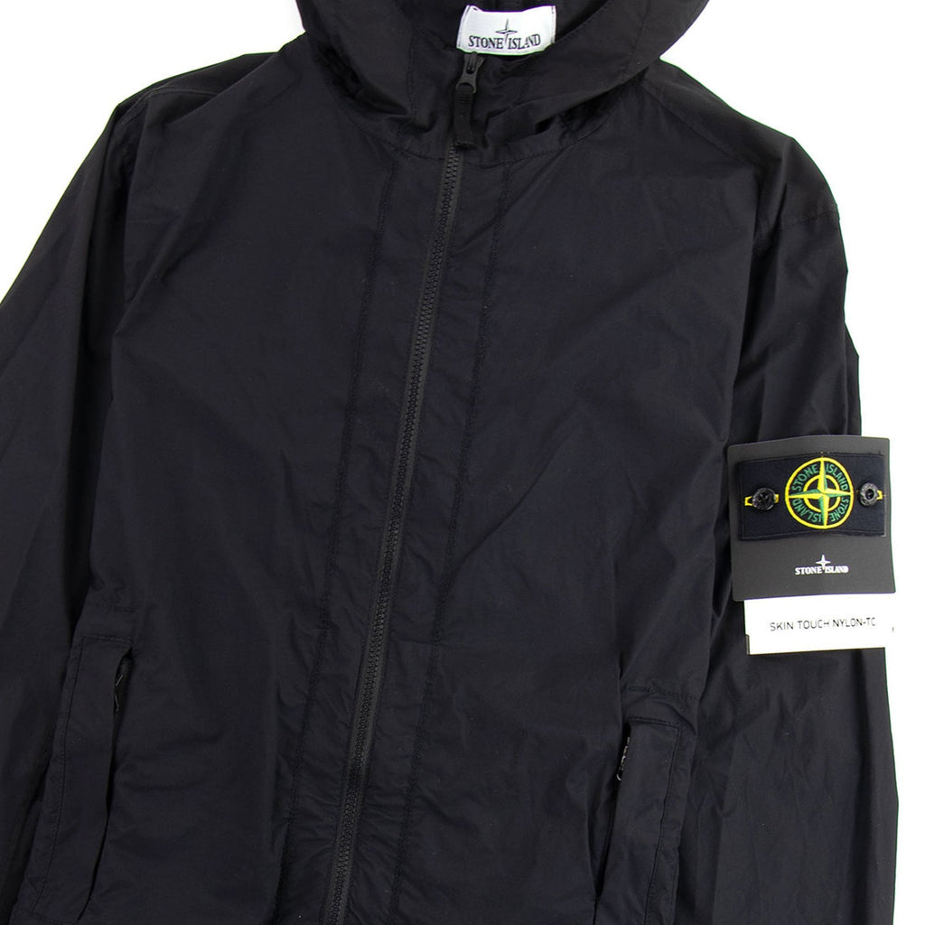 Stone Island Skin Touch Nylon-Tc Packable Jacket Black V0029