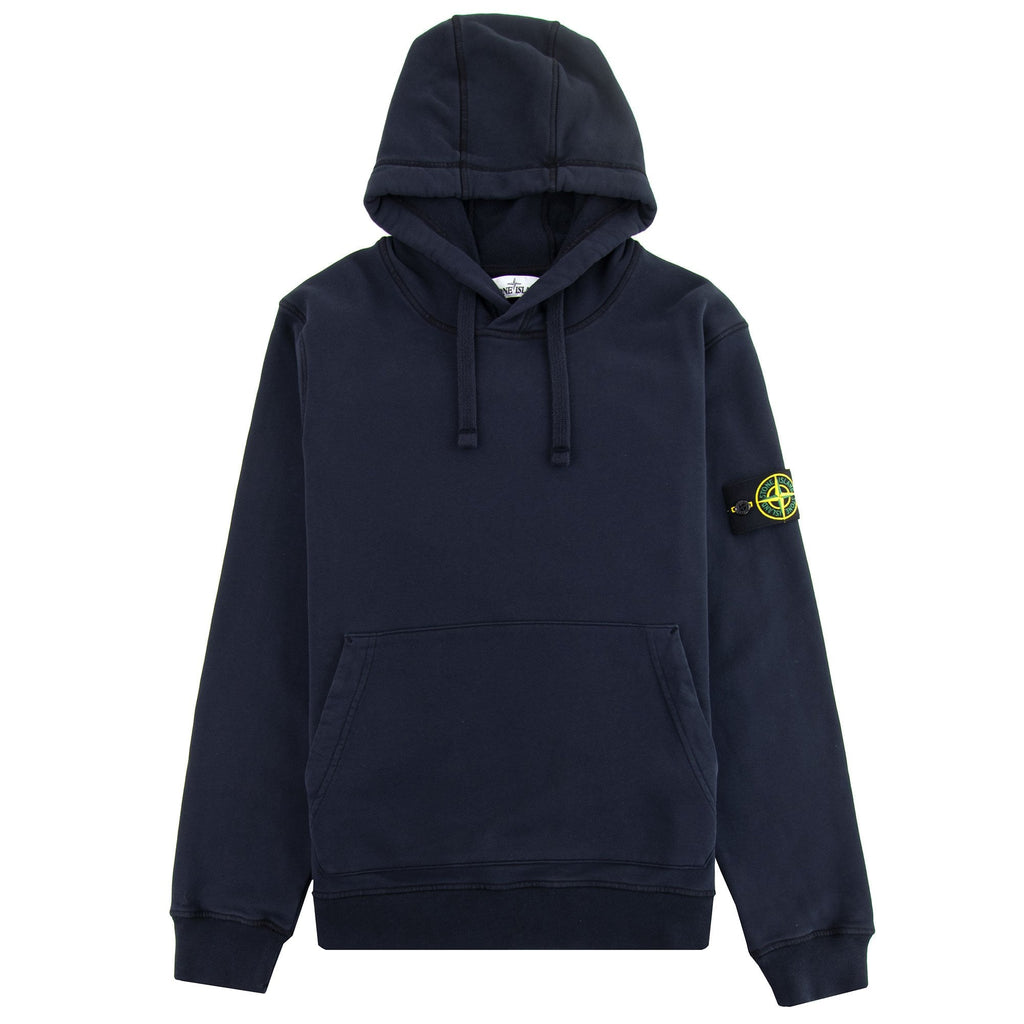 Stone Island 64151 Hooded Sweatshirt Navy V0020