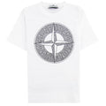 Stone Island Junior 21059 Maze T-shirt White V0001
