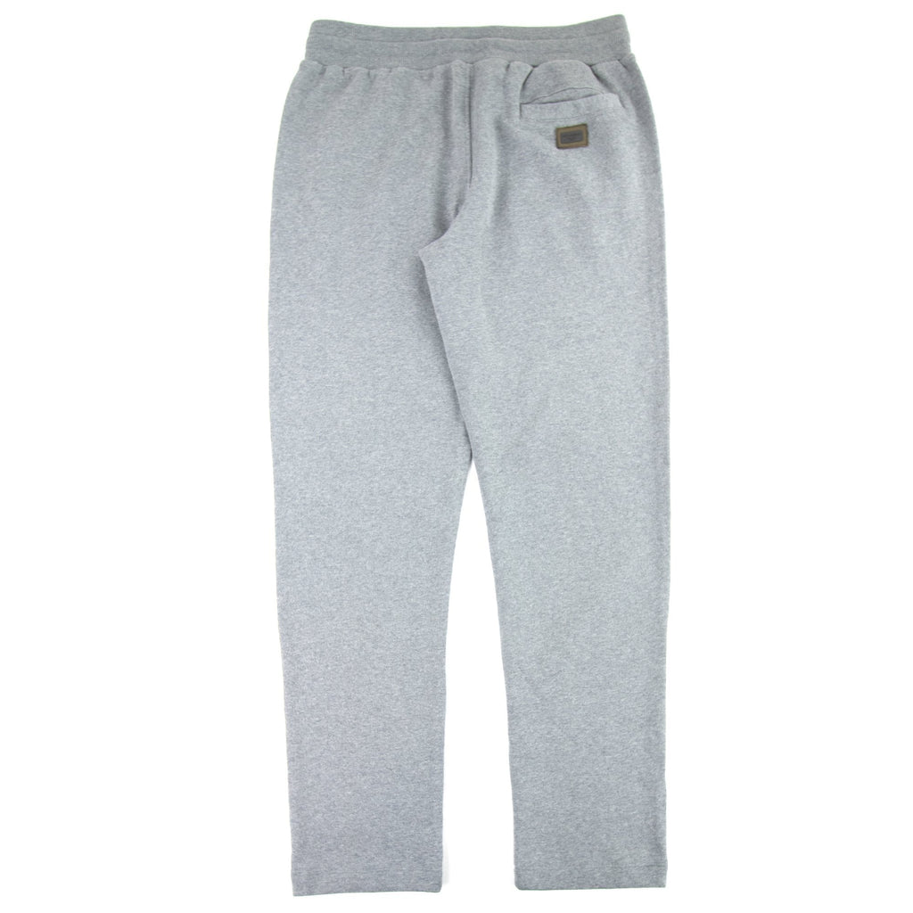 Dolce & Gabbana Metal Logo Straight Cuff Pants Grey S8291