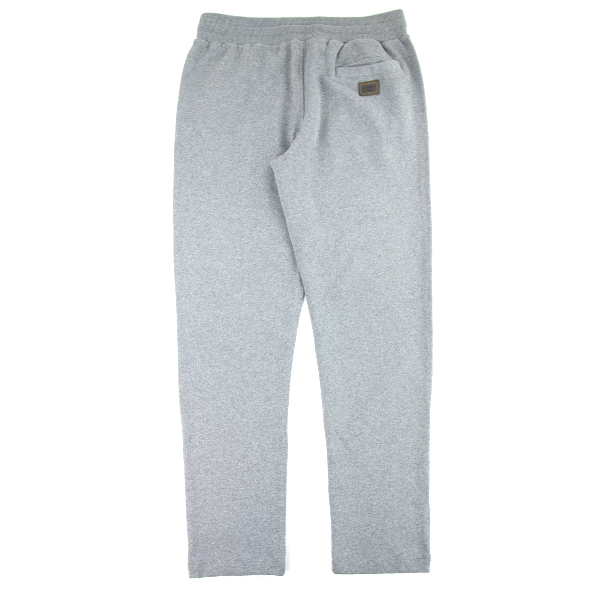 Dolce & Gabbana Metal Logo Straight Cuff Pants Grey S8291