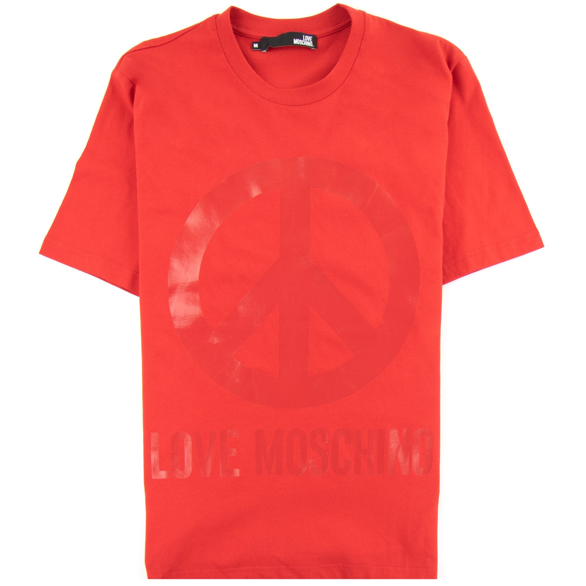 Love Moschino Peace T-shirt Red