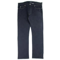 Armani Jeans J31 Yellow Stitch Regular Fit Jeans Denim Nero