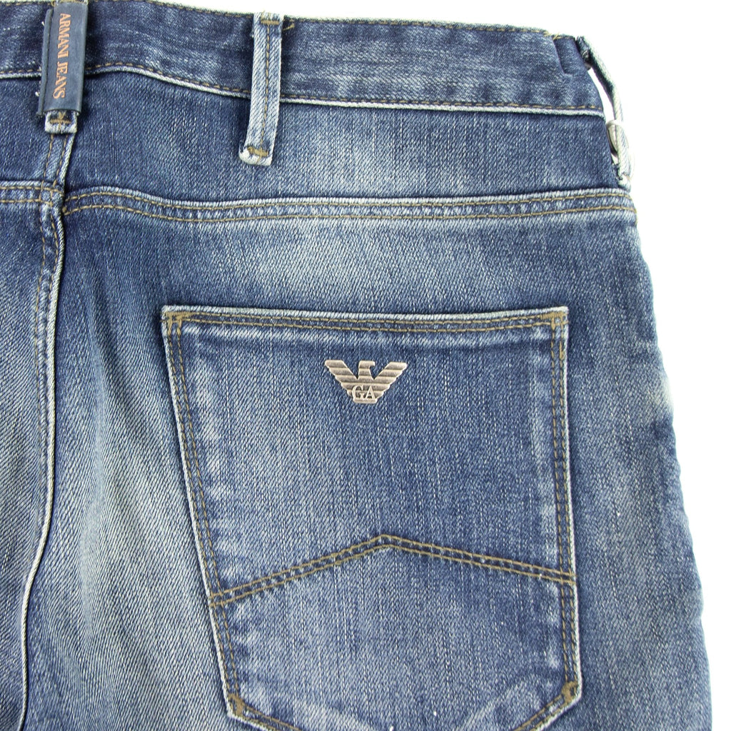 Armani Jeans J06 Stretch Slim Fit Jeans Dark Indigo